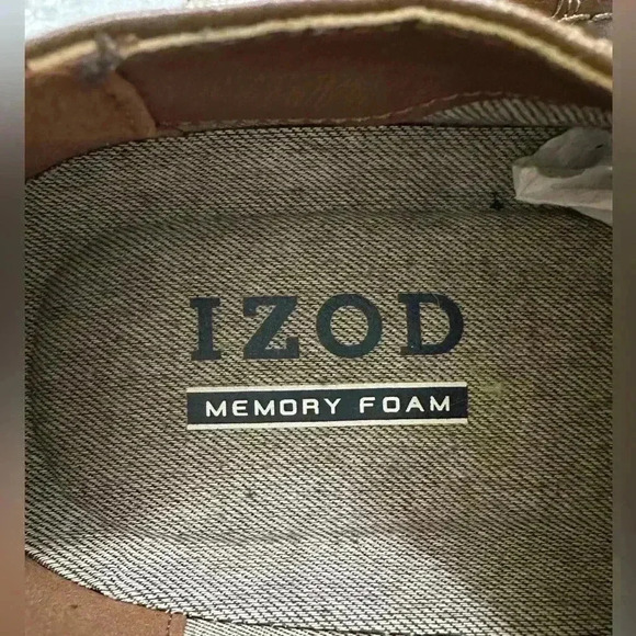 IZOD Men’s Brown Lace Oxford Shoes - Picture 5 of 10
